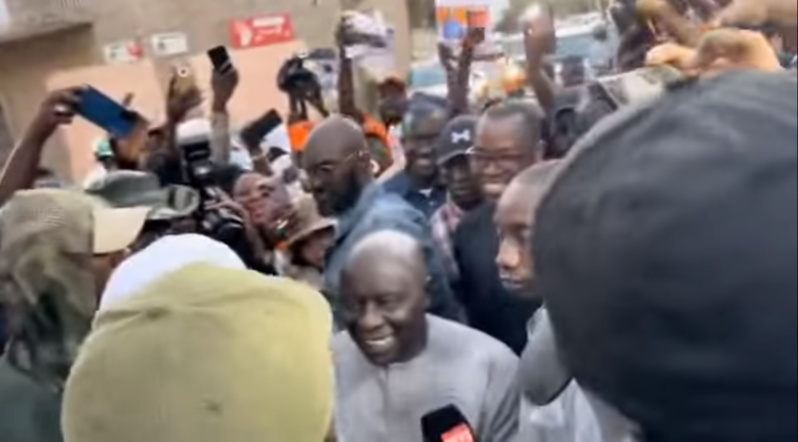 Rencontre amicale entre Idrissa Seck et Khalifa Sall à Thiès