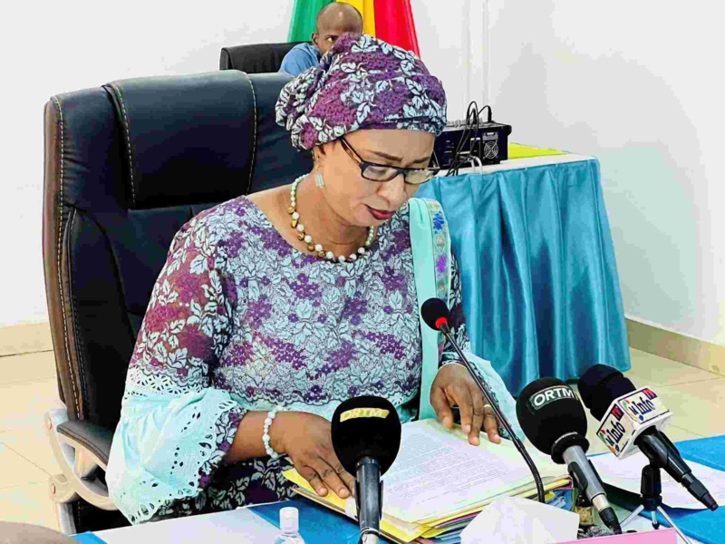 Madina Sissokho Dembélé, ministre des Transports et des Infrastructures "Les Maliens qui se trouvaient à bord sont sains et saufs"