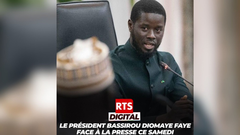 Dernière Minute : Le Président Bassirou Diomaye Faye s'Adresse à la Presse ce Samedi