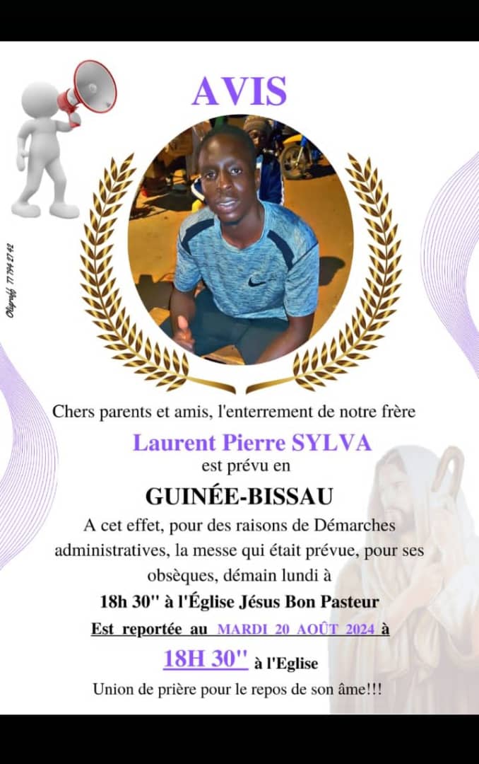 Double Meurtre à Thiès: Pape Samba Dieng a été inhumé dans la nuit du samedi/ Laurent Dasylva sera inhumé  en Guinée Bissau