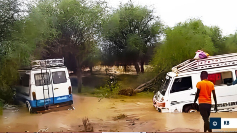 Montée des eaux du fleuve Sénégal : la route reliant Matam à plusieurs villages coupée