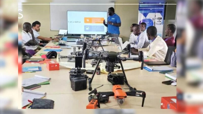 Le PAM et l'université de Thiès lancent une formation innovante à la conduite de drones