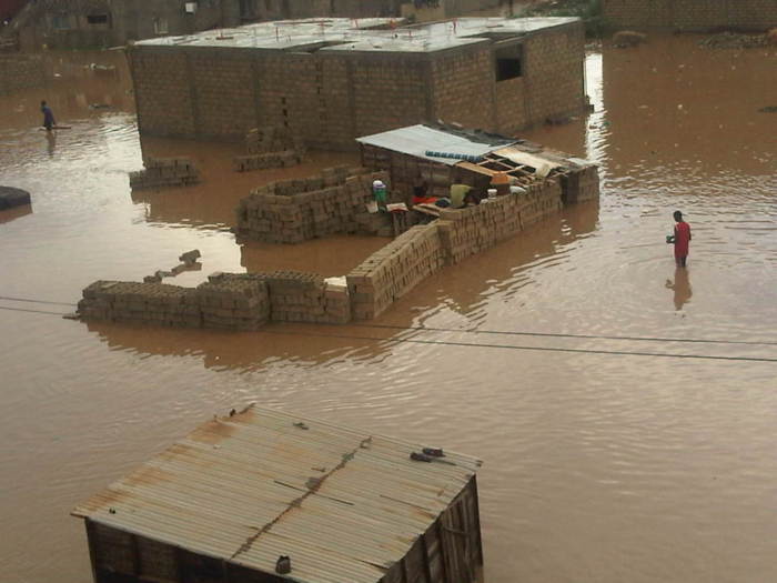 Inondations à Kanel : 43 maisons et 239 hectares de rizières dévastés par la crue du fleuve Sénégal