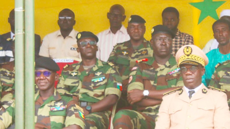 Le colonel Théodore Adrien Sarr prend le commandement de la zone militaire 6