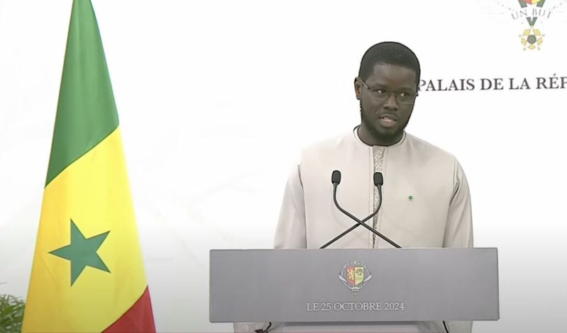 Le président Bassirou Diomaye Faye appelle les Sénégalais à l'unité avant les législatives anticipées