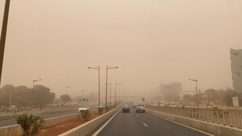 Sénégal : Un temps clément mais poussiéreux attendu jusqu’à jeudi