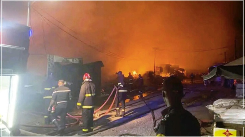 Incendie au marché Guédj de Kaolack : des dizaines de cantines détruites