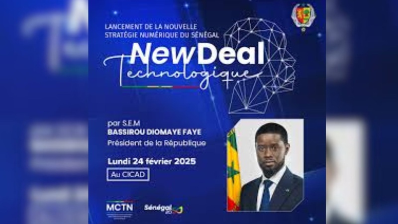 Le Sénégal Lance le ‘’New Deal Technologique’’ pour une Croissance Numérique Durable