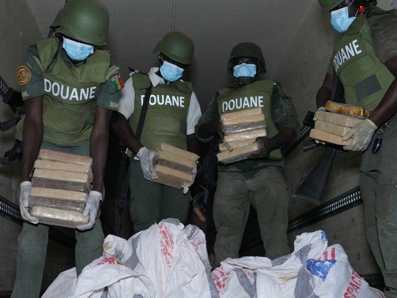 Sénégal : Destruction d’une grande quantité de cocaïne saisie par les douanes