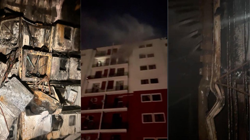 Cité Keur Gorgui : incendie dans un immeuble en construction, évacuations en cours