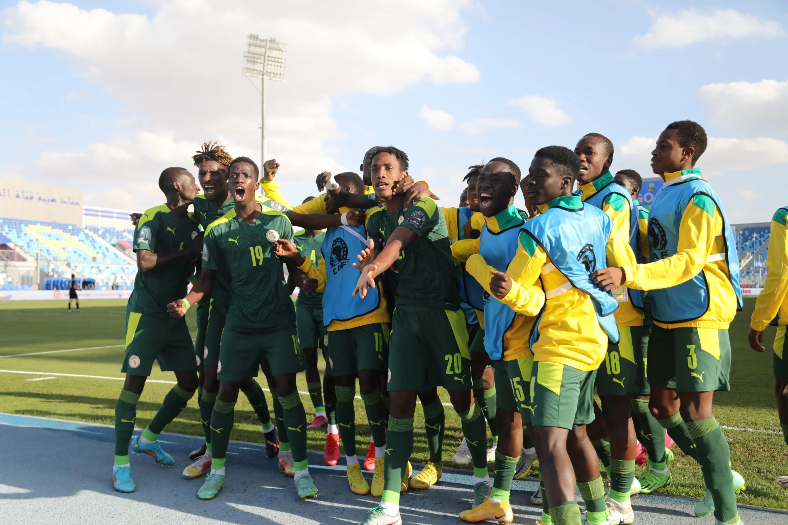 Victoire du Sénégal (U20) contre le Soudan du Sud aux Jeux Africains