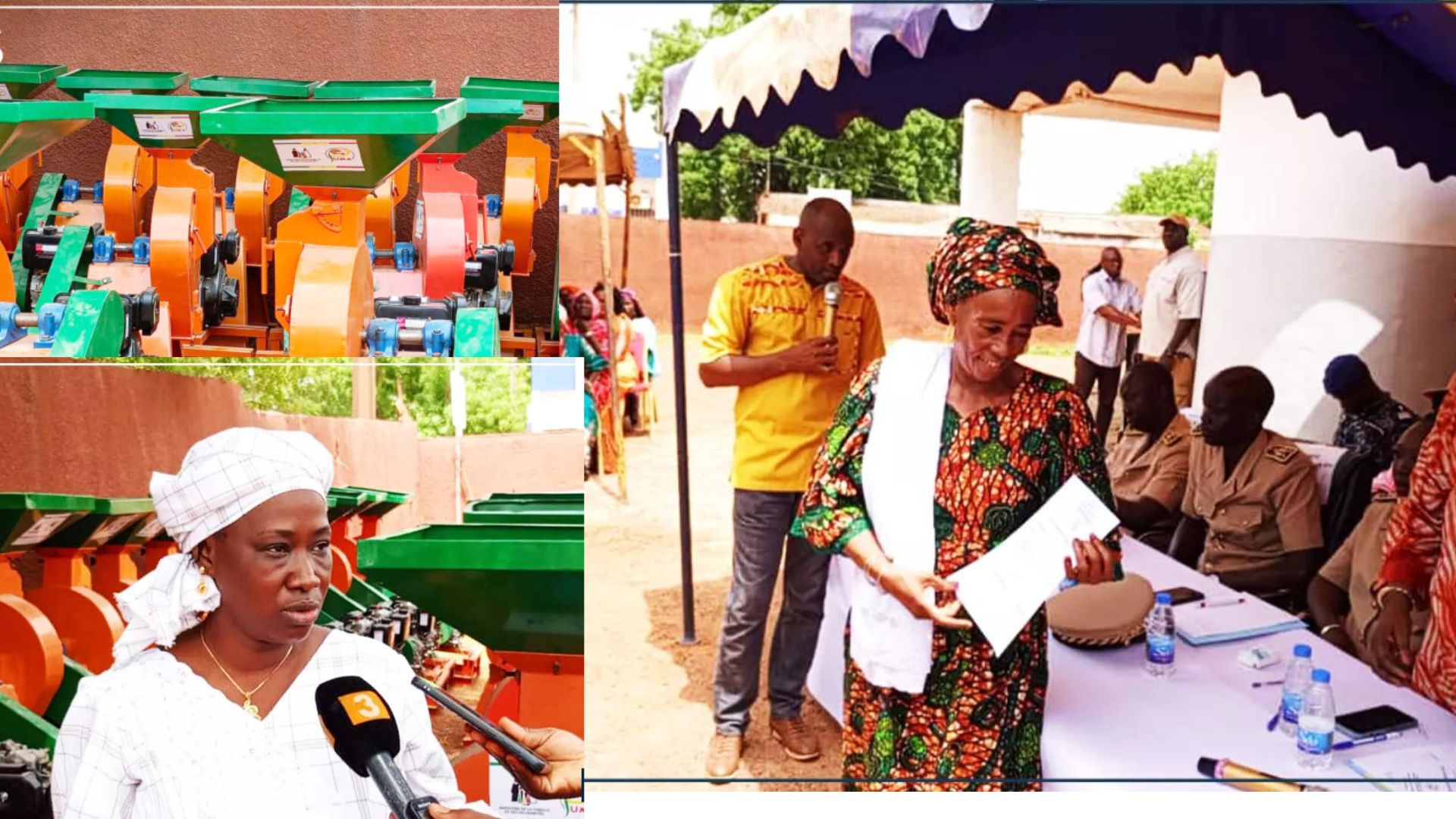 Distribution de 35 Moulins Agricoles aux Groupements de Femmes de Kédougou