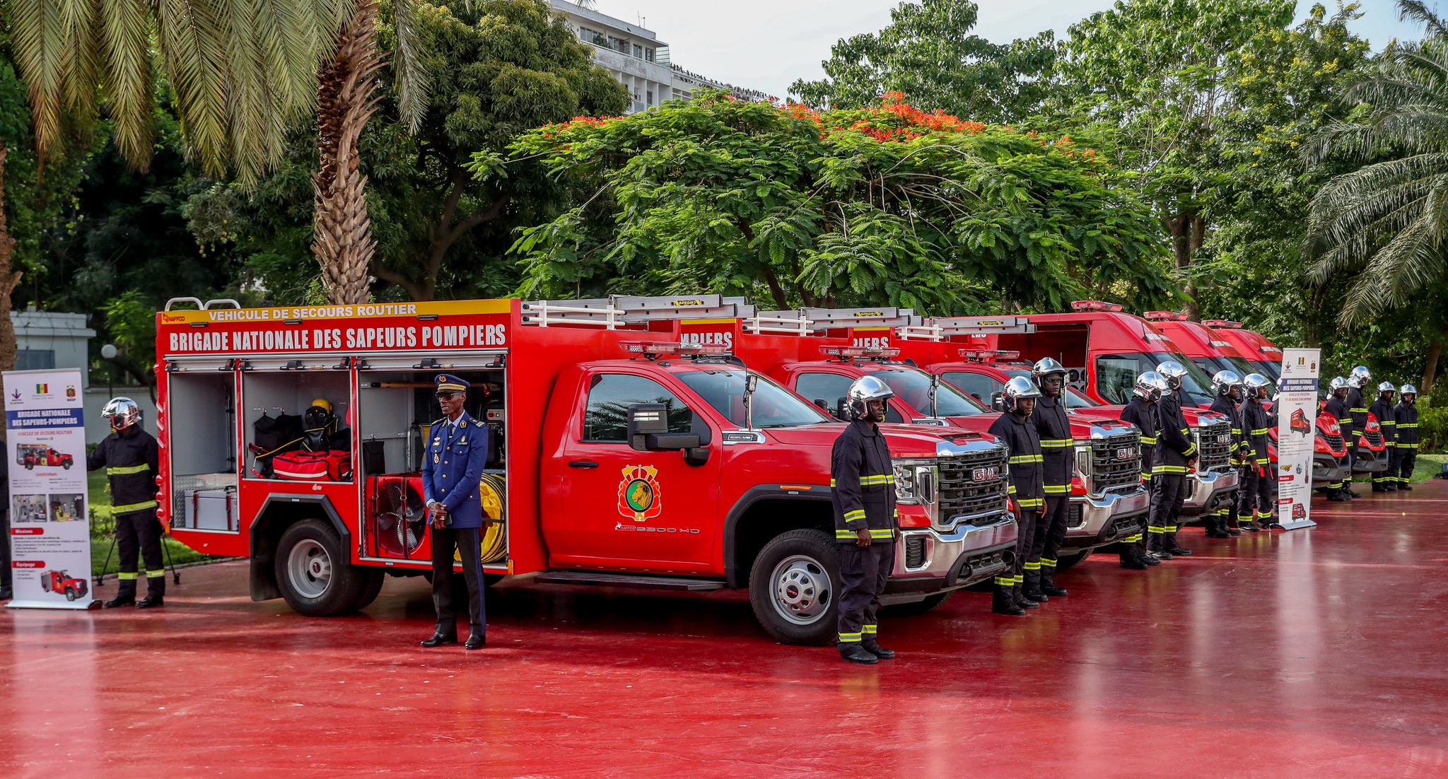 Sécurité Renforcée au Grand Magal 2024 : 560 Pompiers Mobilisés par la Brigade Nationale