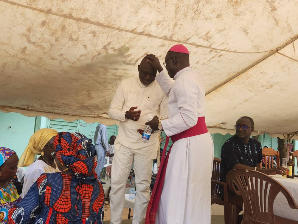 Participation Active d'Habib Vitin Pdt du Mouvement Thiès D'abord à la Fête Paroissiale de Marie Reine