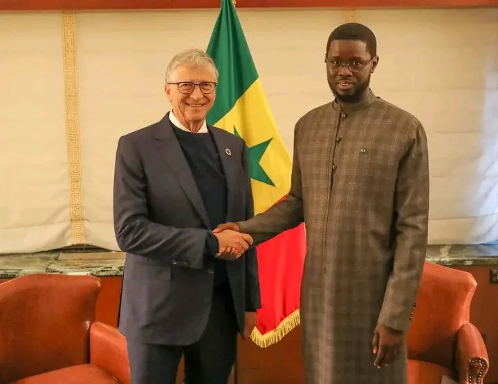 Rencontre à New York entre le Président sénégalais Bassirou Diomaye Faye, Luc Frieden, et Bill Gates