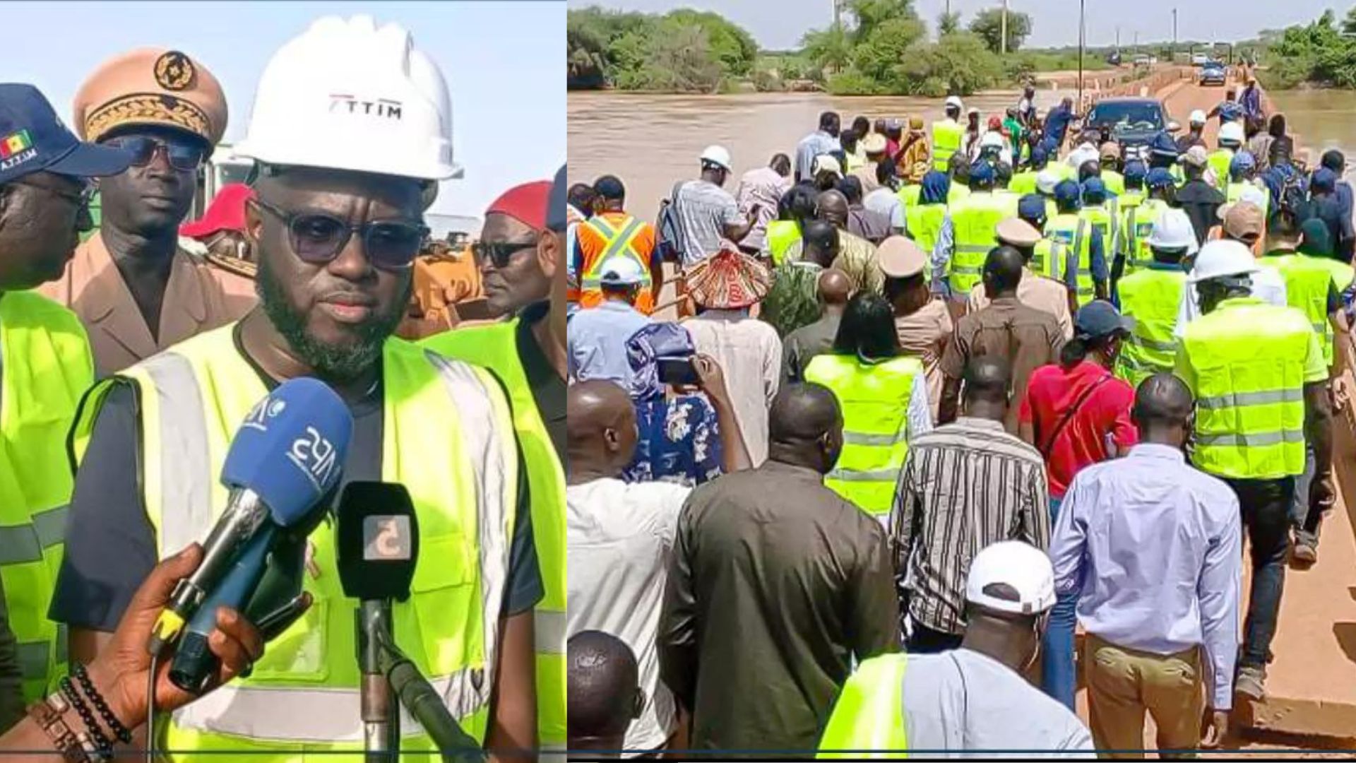 Accélération des travaux de la route du Dandé et des ponts dans la région de Matam, annonce Malick Ndiaye