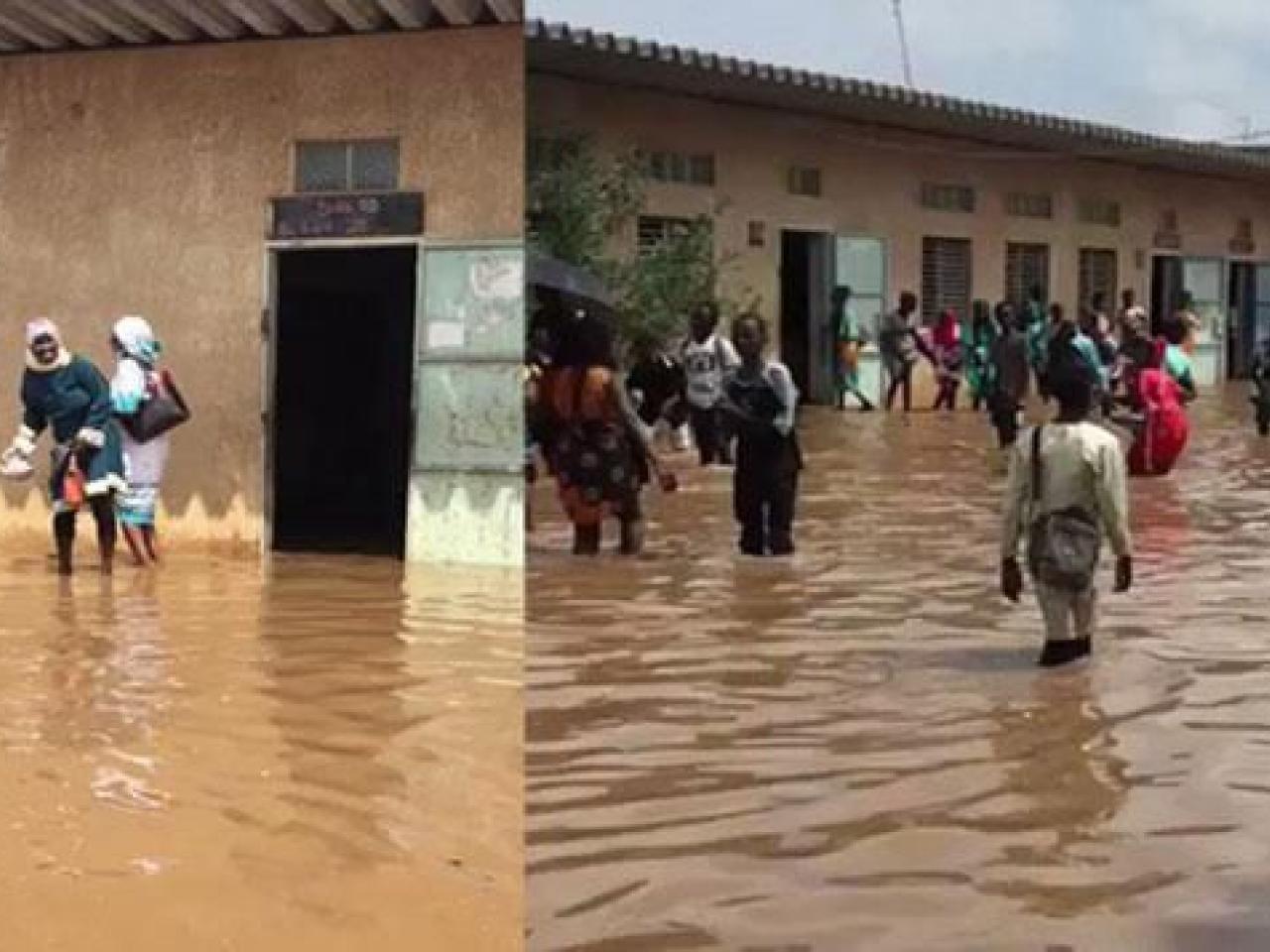 Inondations à Matam : Moins d’une dizaine d’écoles touchées par la montée des eaux du fleuve Sénégal