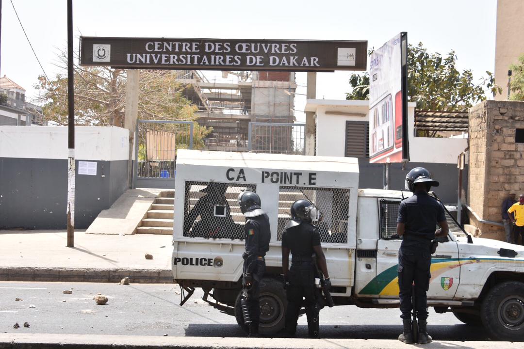 Affrontements à l'Université Cheikh Anta Diop : Les étudiants de Master 1 réclament le rappel de leurs bourses