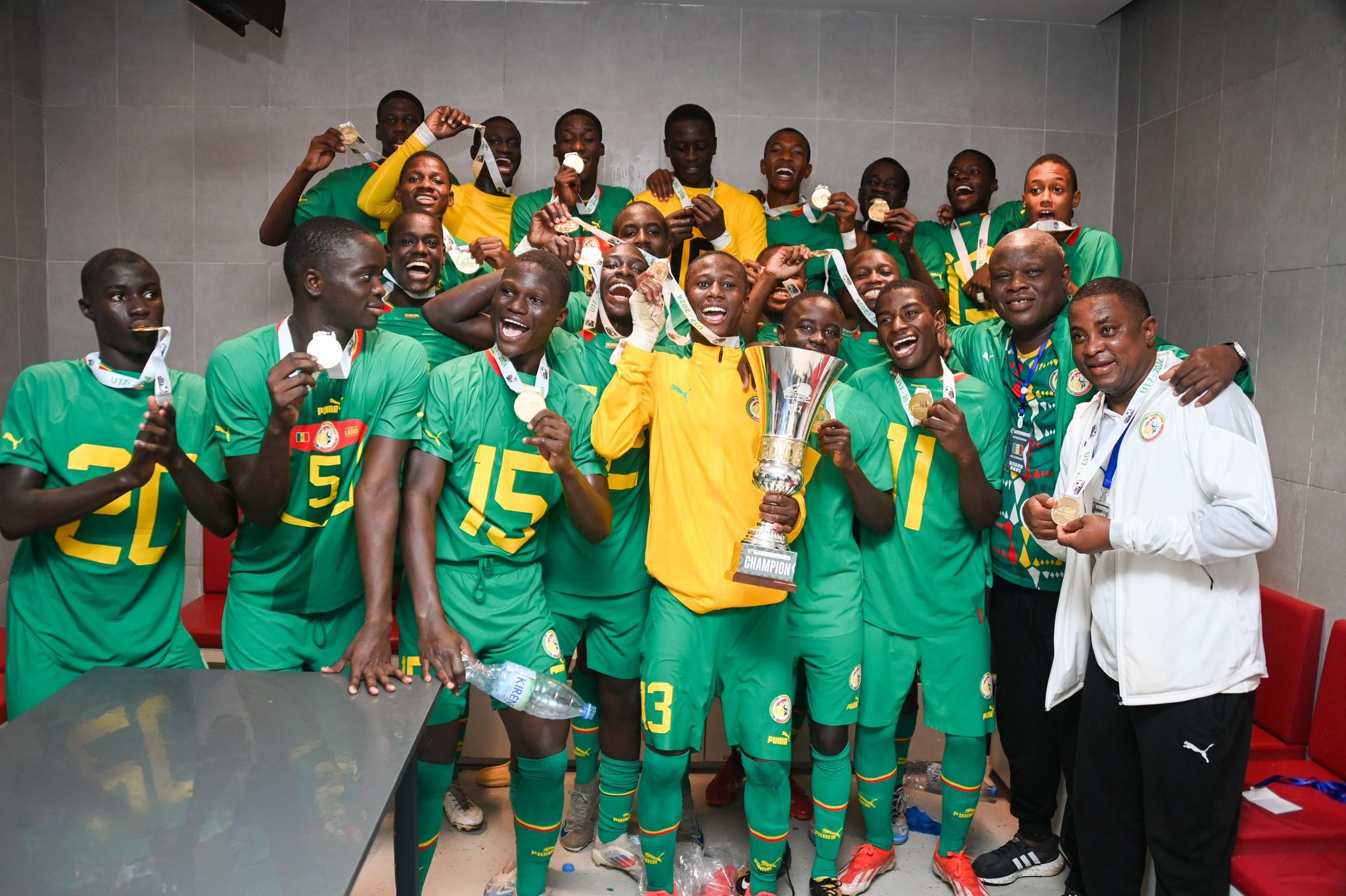 U17 : Le Sénégal conserve son titre de champion de la zone UFOA-A