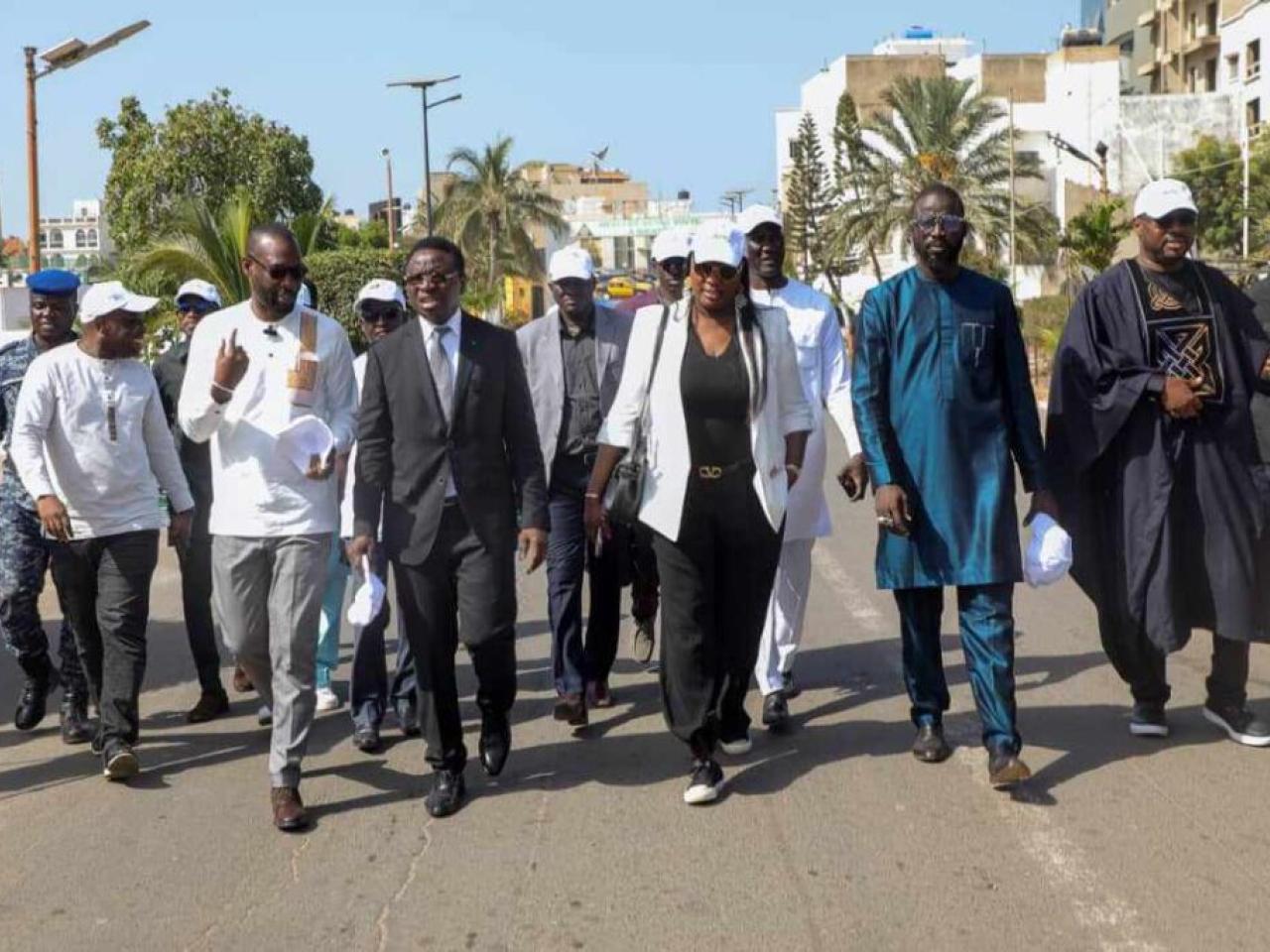 FIDAK 2024: Le ministre Serigne Guèye Diop visite le chantier des installations