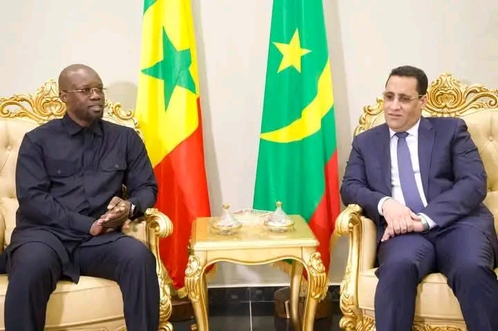 Ousmane Sonko en Visite Officielle en Mauritanie pour Renforcer les Liens Bilatéraux