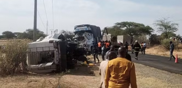 Axe Louga – Saint-Louis : Une collision entre un camion et un véhicule particulier fait 3 morts et 3 blessés