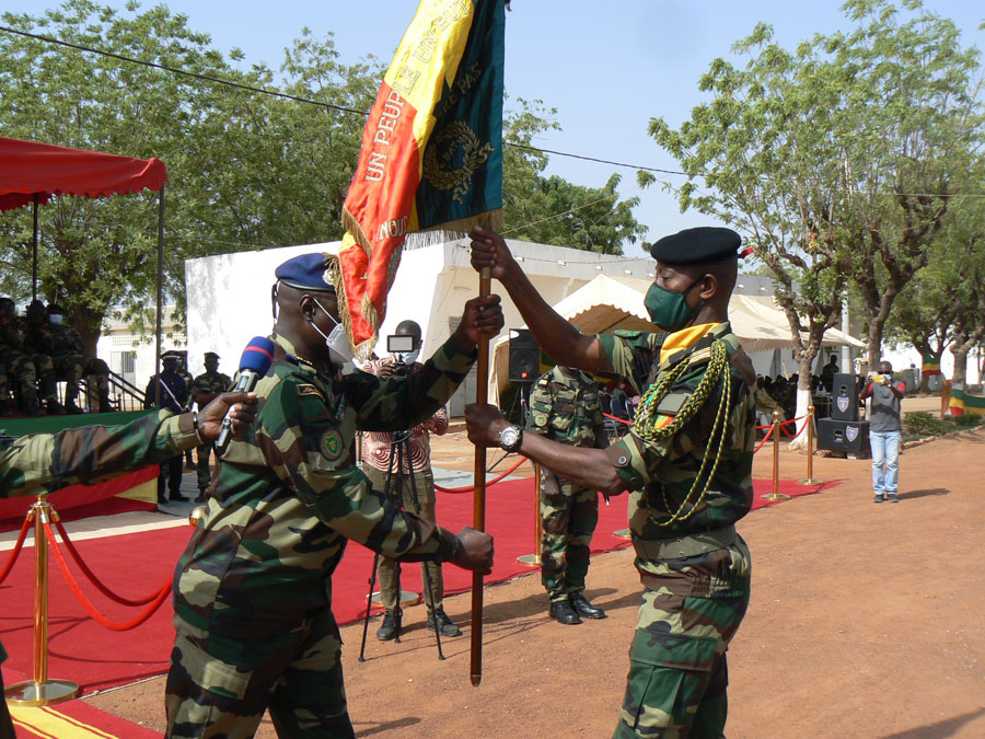 Installation du Colonel Simon Sarr à la tête de la Zone Militaire N⁰4