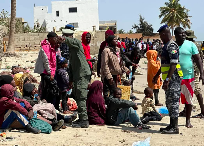 Sénégal : 450 migrants irréguliers interceptés au large de Fimela et Joal