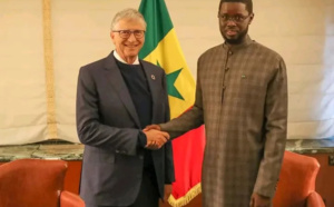 Rencontre à New York entre le Président sénégalais Bassirou Diomaye Faye, Luc Frieden, et Bill Gates