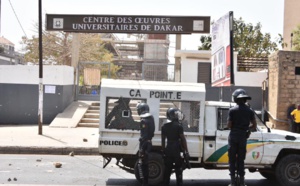 Affrontements à l'Université Cheikh Anta Diop : Les étudiants de Master 1 réclament le rappel de leurs bourses