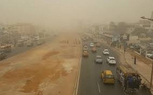 Alerte Météo : Une Importante Couche de Poussière Attendue au Sénégal