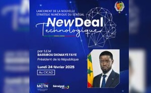 Le Sénégal Lance le ‘’New Deal Technologique’’ pour une Croissance Numérique Durable