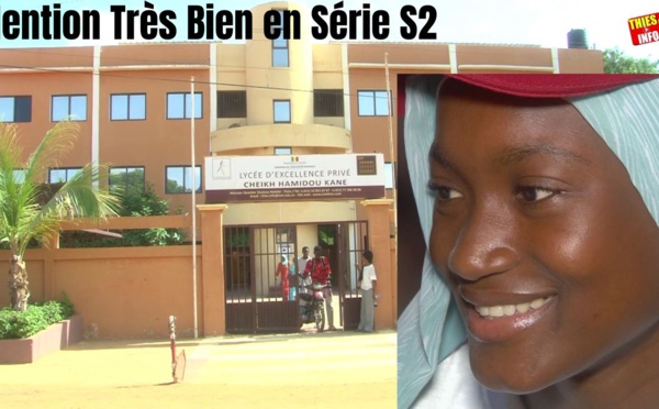 Thiès : À la découverte de Adama Diallo l'élève qui a eu la mention très bien en Série S2 au Baccalauréat 2023