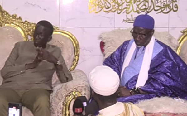 Le premier ministre Amadou Ba reçu par la famille Ndjeguene 