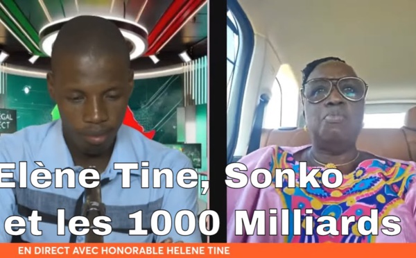 Elène Tine commente les déclarations d'Ousmane Sonko sur les 1000 milliards