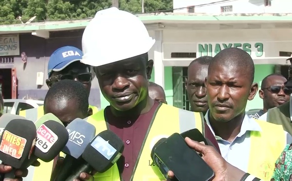 Thiès : Le Maire Babacar Diop Lance un Projet de Réhabilitation Routière Ambitieux !