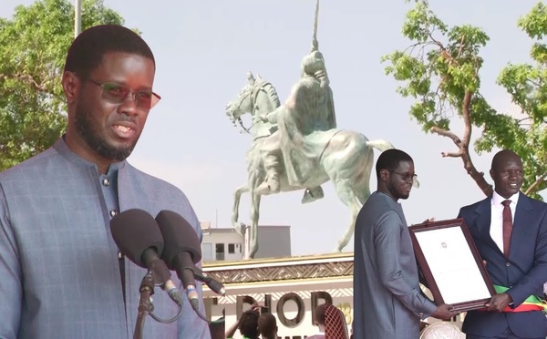 Inauguration Monument Lat Dior: Discours du Président Diomaye Faye à Thiès