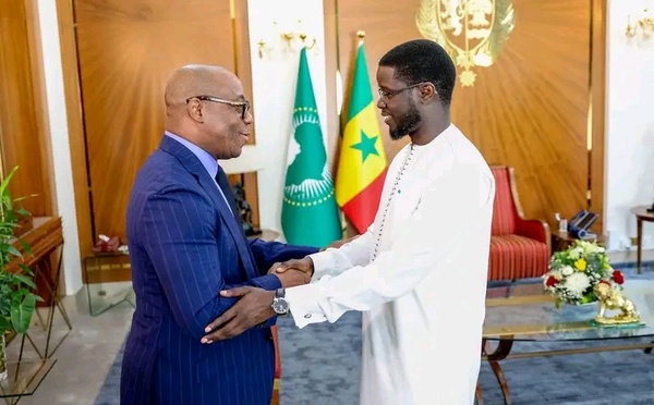 Le Président Diomaye Faye reçoit Serge Ekué : La BOAD réaffirme son engagement pour le Sénégal