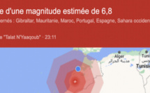 MAROC :  Un séisme de 6,9 degrés de magnitude a secoué plusieurs villes marocaines