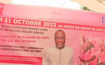 Octobre rose : Maodo Malick Mbaye offre une journée de consultation gratuite du cancer du sein et du col de l'utérus aux femmes de Cité Lamy 