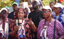 La Députée Maimouna Séne en Dernier Jour de Campagne Electorale