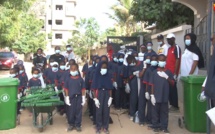 Journée de nettoiement à Thiès: Les élèves Pioneers Academy appellent à la préservation de l'environnement