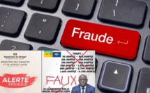 Tentative de fraude : Alerte du Ministère des Finances et du Budget