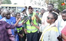 Visite des chantiers de la commune de Thiès - Ouest: Dr Mamadou Djité se félicite de l'état d'avancement des travaux du marché de Darou Salam