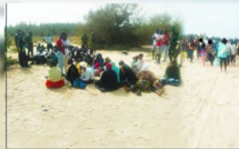 Arrestation de 57 Migrants Irréguliers par la Marine Nationale à Saint-Louis