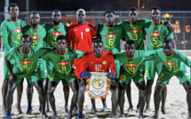 Qualification du Sénégal pour la CAN 2024 de Beach Soccer avec une Victoire Imposante sur la Guinée