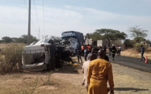 Accident Mortel entre Ndoulo et Khourou Mbacké : Un Minicar Percuté par un Camion Fait Plusieurs Victimes