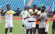 Les Lionceaux du Sénégal en finale du tournoi UFOA-A après leur victoire face à la Guinée