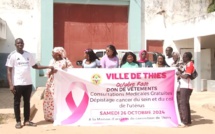 Octobre Rose: La mairie de Thiès ville soutient les femmes détenues à la MAC de Thiès