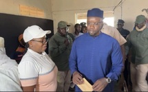 Ousmane Sonko, tête de liste nationale du Parti Pastef-les Patriotes, a accompli son devoir civique ce matin à l'école des filles de Ziguinchor